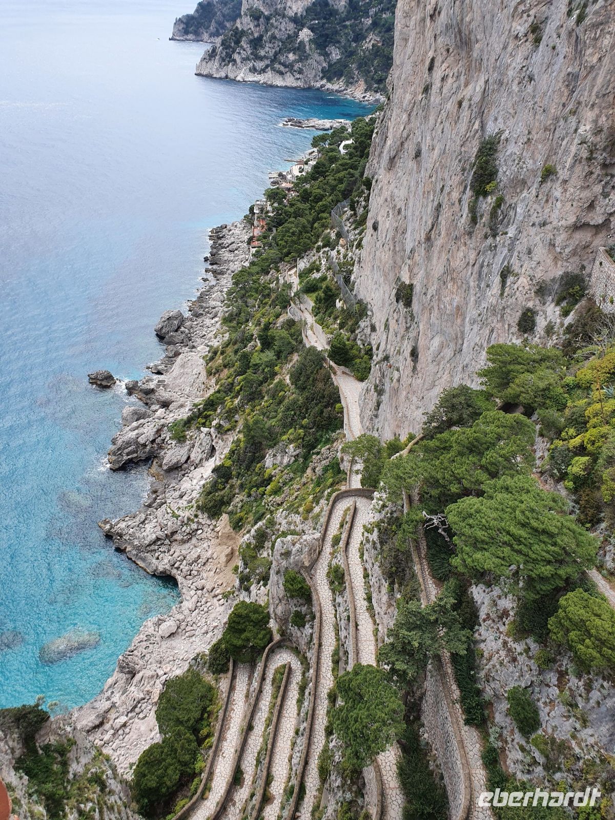 Insel Capri, Via Krupp &ndash; &copy; Ria Heilmann (Eberhardt TRAVEL)