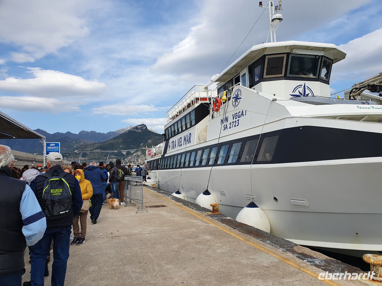 Salerno, Fährhafen &ndash; &copy; Ria Heilmann (Eberhardt TRAVEL)