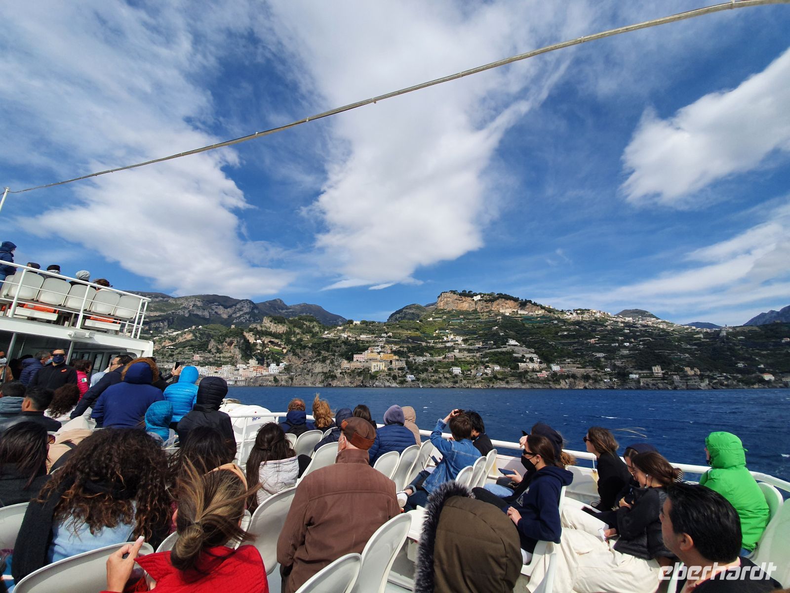 Bootsfahrt Salerno nach Amalfi &ndash; &copy; Ria Heilmann (Eberhardt TRAVEL)