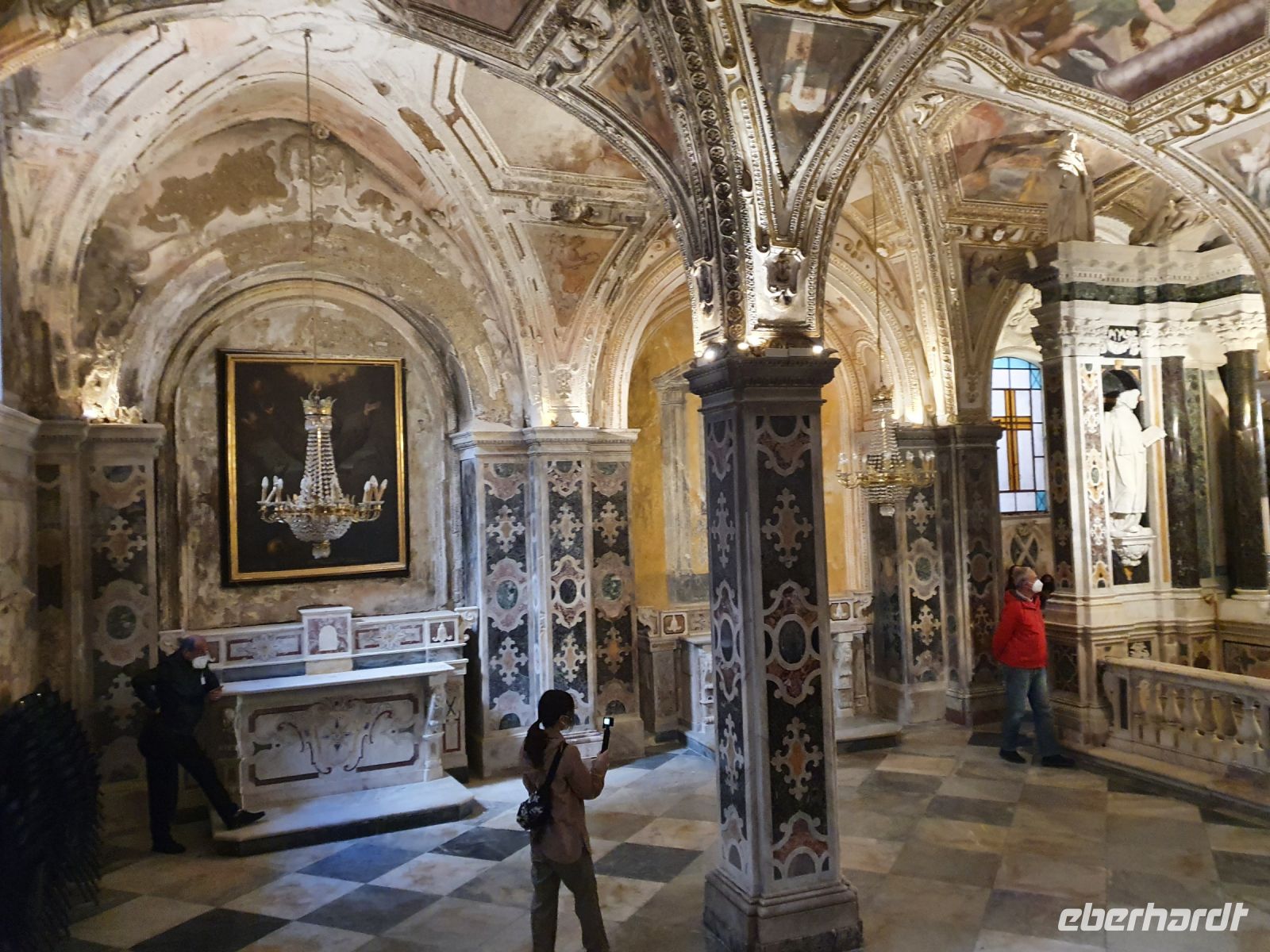 Amalfi, Krypta im Dom &ndash; &copy; Ria Heilmann (Eberhardt TRAVEL)