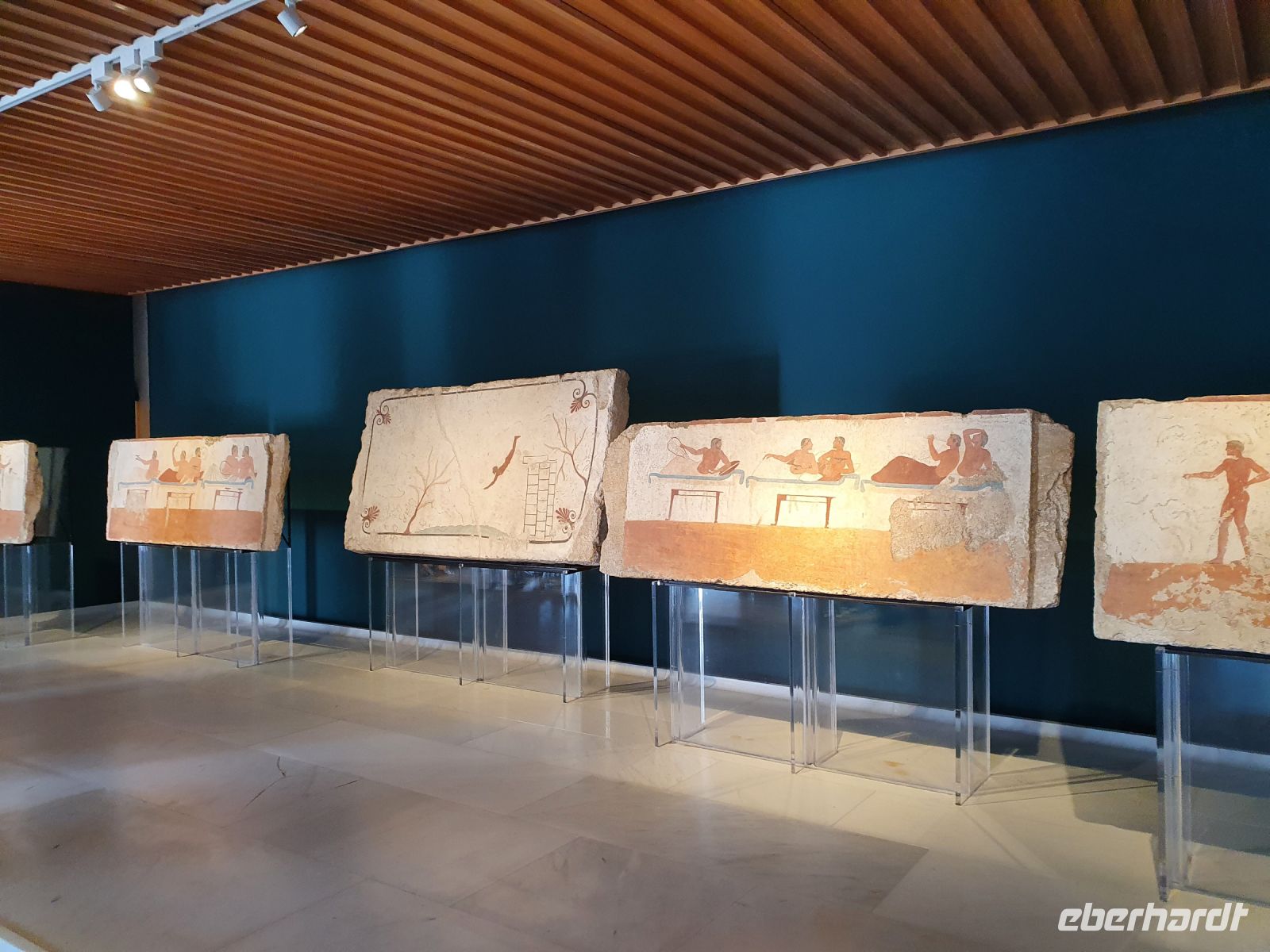 Paestum, Museum, griechisches Grab der 