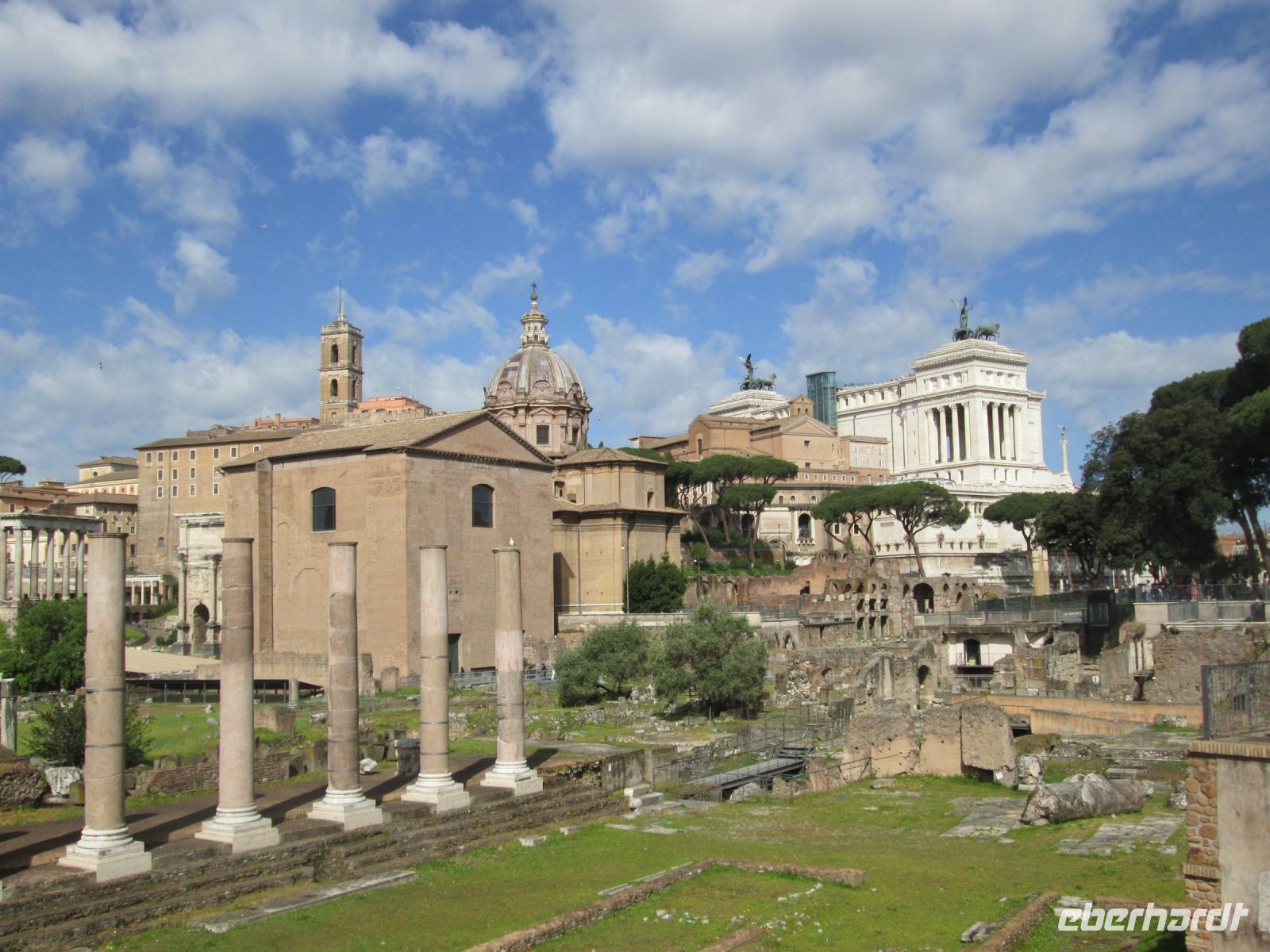 Forum Romanum mit  &ndash; &copy; Heike Heinen (Eberhardt TRAVEL)