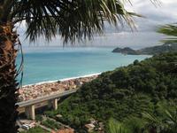 Blick nach Taormina