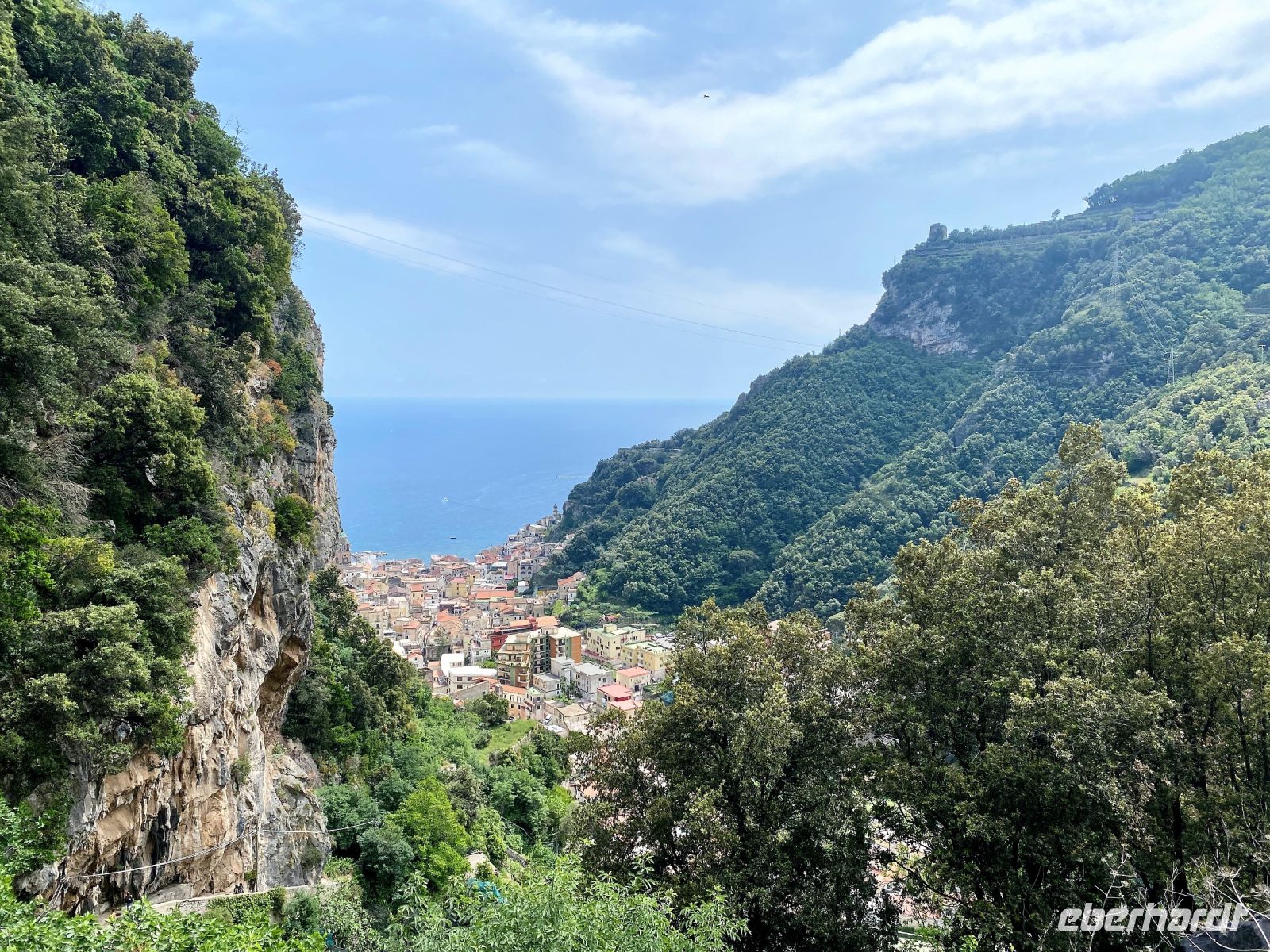Tag 2 - Blick auf Amalfi.jpg &ndash; &copy; Christin Kuschka (Eberhardt TRAVEL)