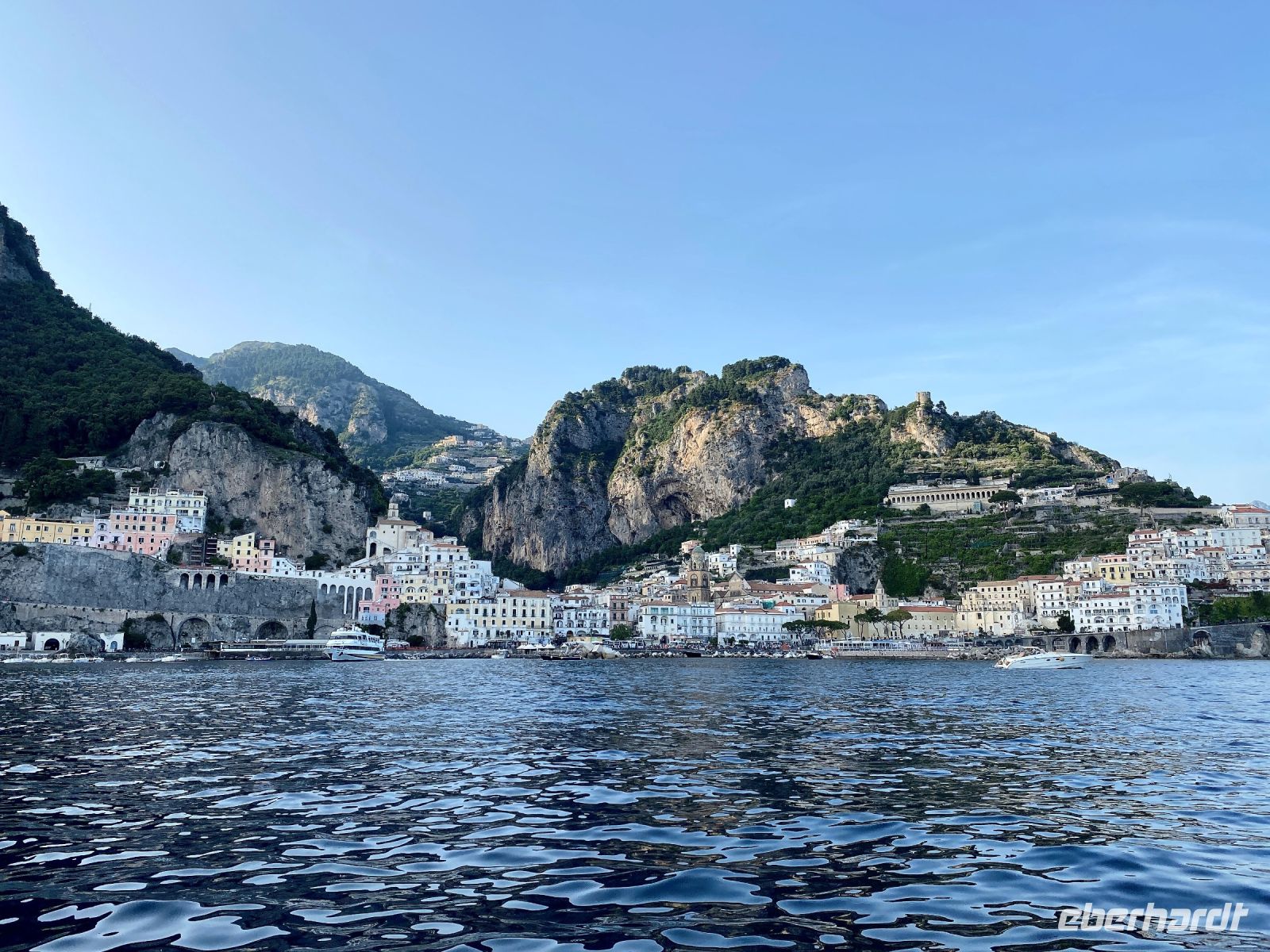 Tag 3 - Blick auf Amalfi.jpg &ndash; &copy; Christin Kuschka (Eberhardt TRAVEL)