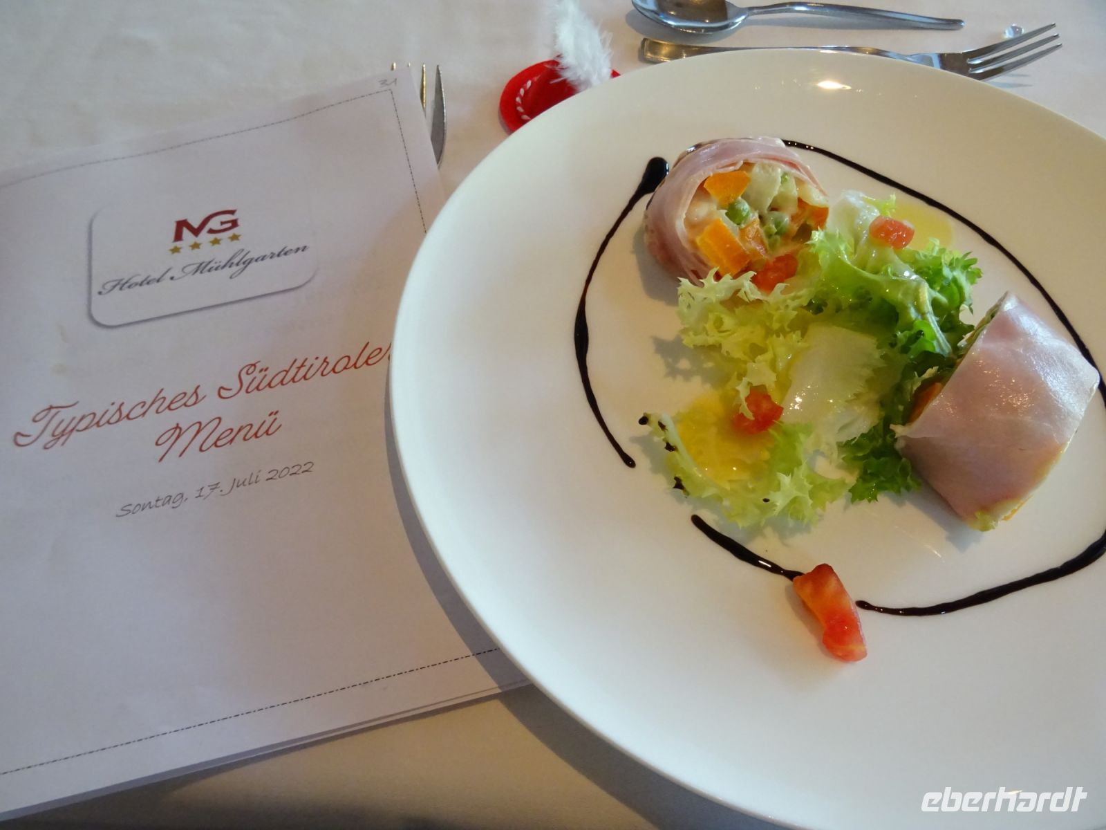 Südtiroler Menü &ndash; &copy; Doreen Päßler (Eberhardt TRAVEL)