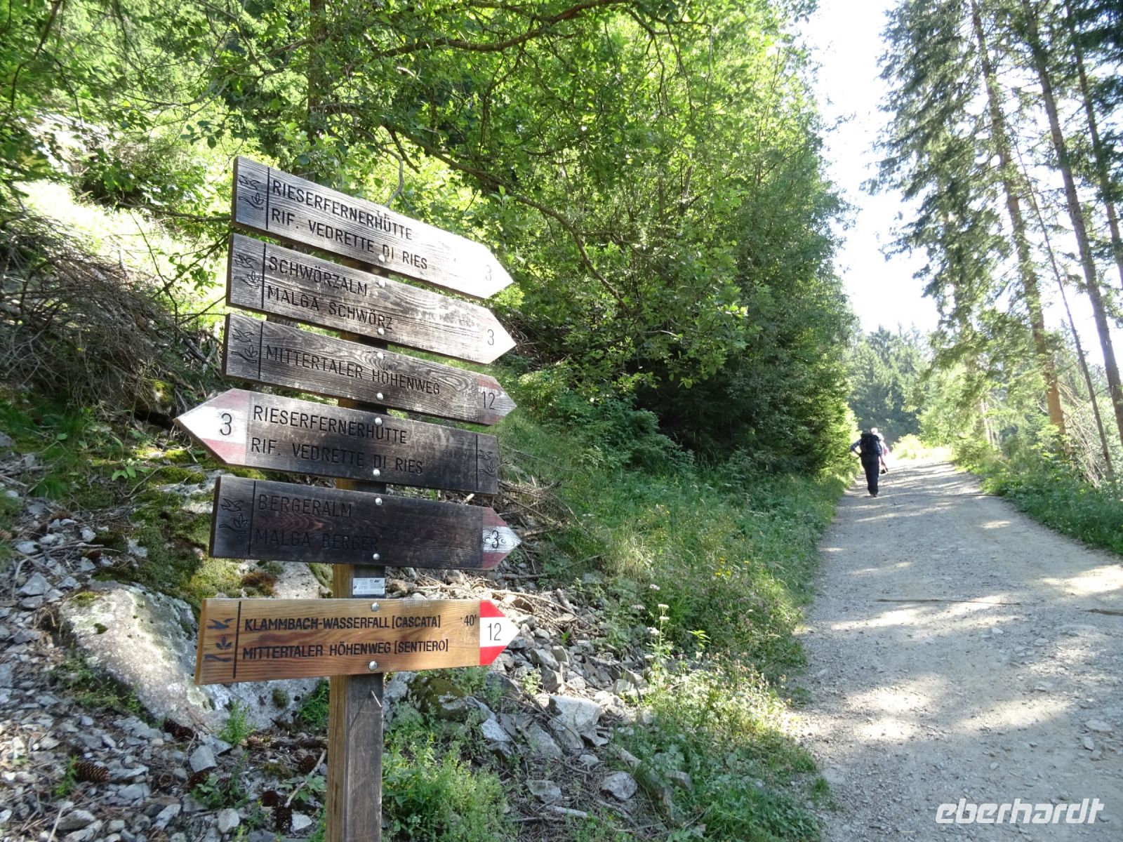 Auf dem Weg zum Klammbachwasserfall &ndash; &copy; Doreen Päßler (Eberhardt TRAVEL)