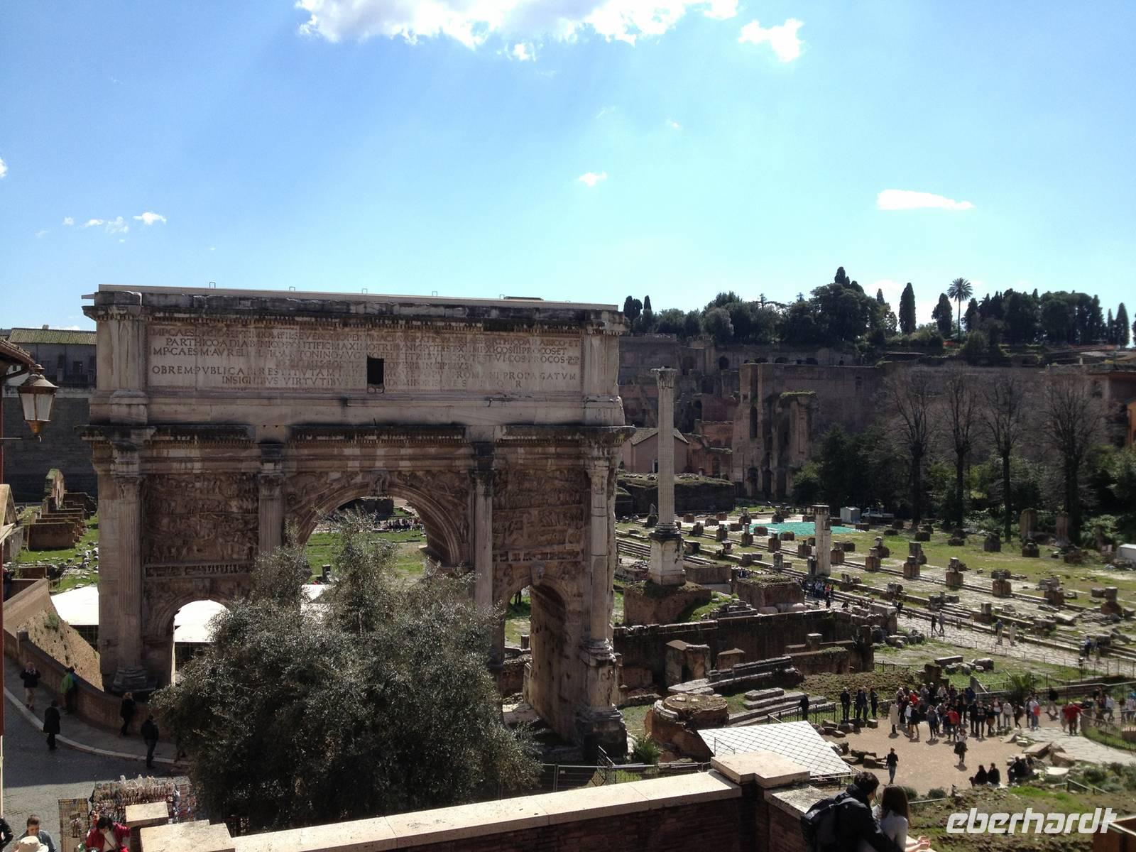 040 Forum Romanum &ndash; &copy; Patrick Fritzsche (Eberhardt TRAVEL)