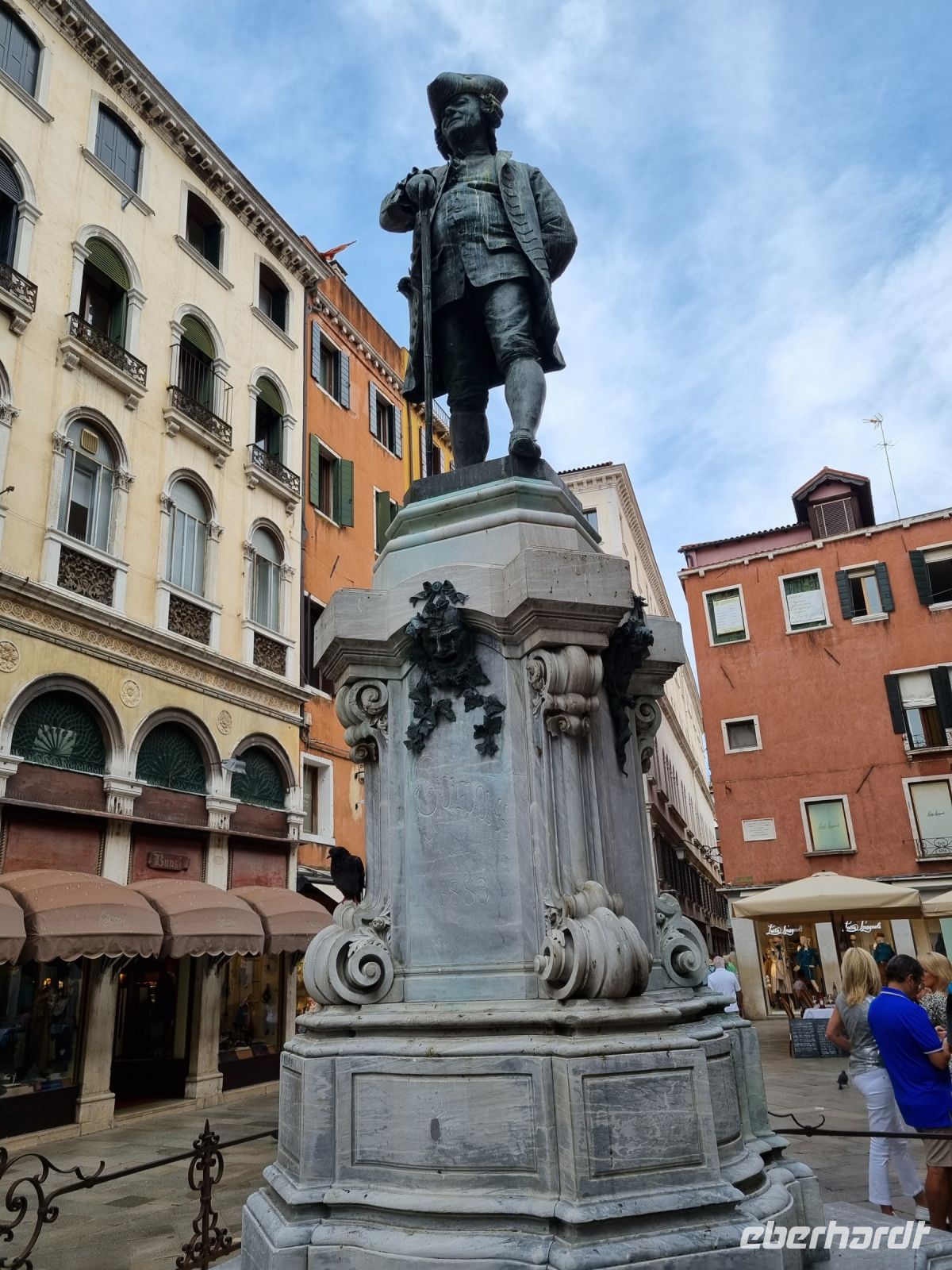 Auf den Spuren von Commissario Brunetti... (Campo San Bortolomio) &ndash; &copy; Katrin Deutschbein (Eberhardt TRAVEL)