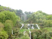 Wasserfälle von Marmore vor dem Ablassen  &ndash; &copy; Sandra Rößle (Eberhardt TRAVEL)
