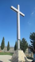 Apulien-Kloster Pulsano - hier unter diesem Kreuz haben wir unser Picknick genossen.JPG &ndash; &copy; Marieta Beck (Eberhardt TRAVEL)