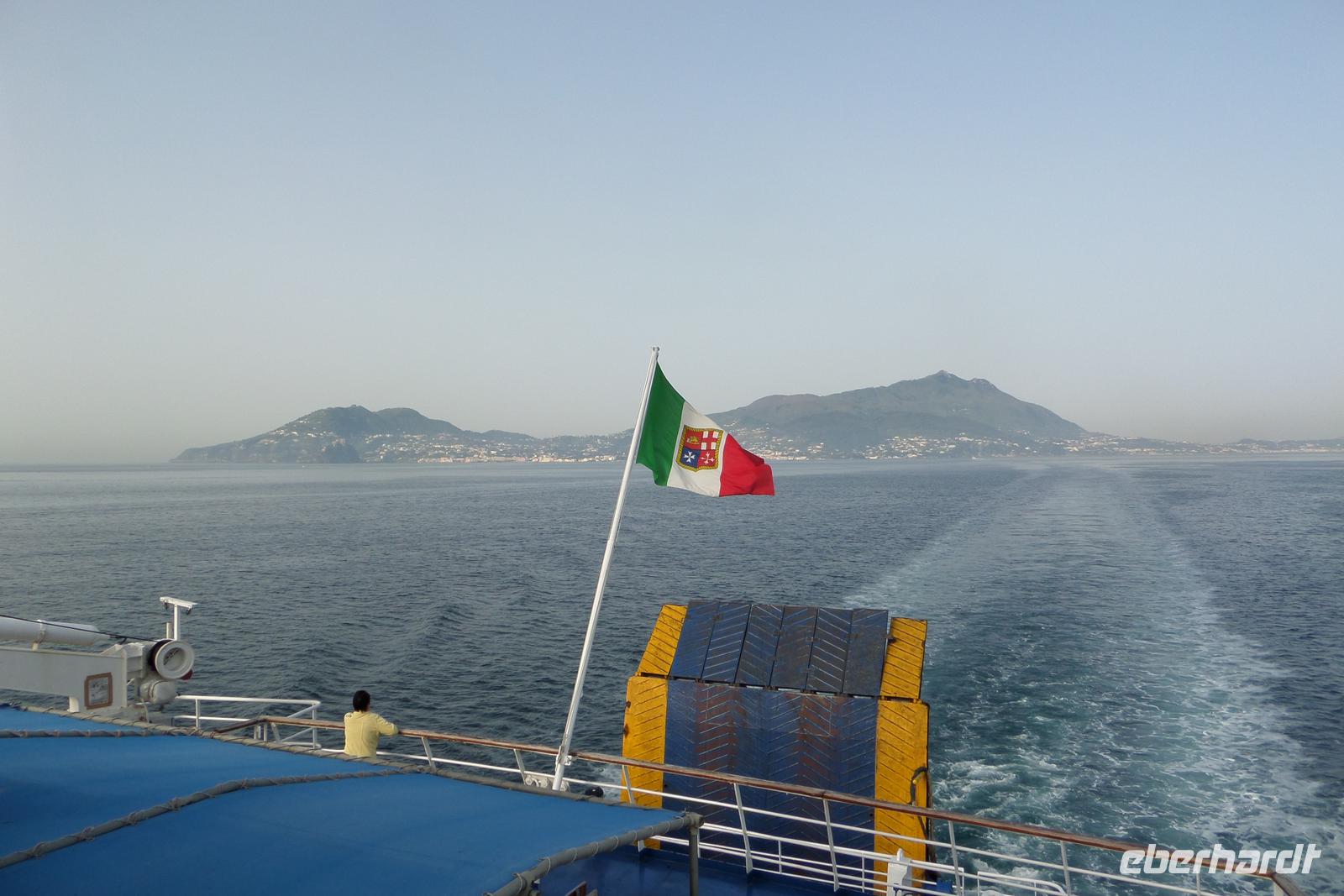 Arrivederci Ischia - Rückfahrt nach Pozzuoli &ndash; &copy; Petra Sauer (Eberhardt TRAVEL)