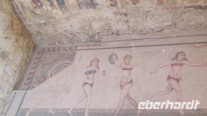 in der Villa Romana del Casale  &ndash; &copy; Sandra Rößle (Eberhardt TRAVEL)