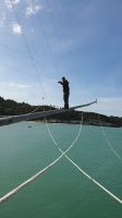Michele hält Ausschau nach Fischen &ndash; &copy; Ria Heilmann (Eberhardt TRAVEL)