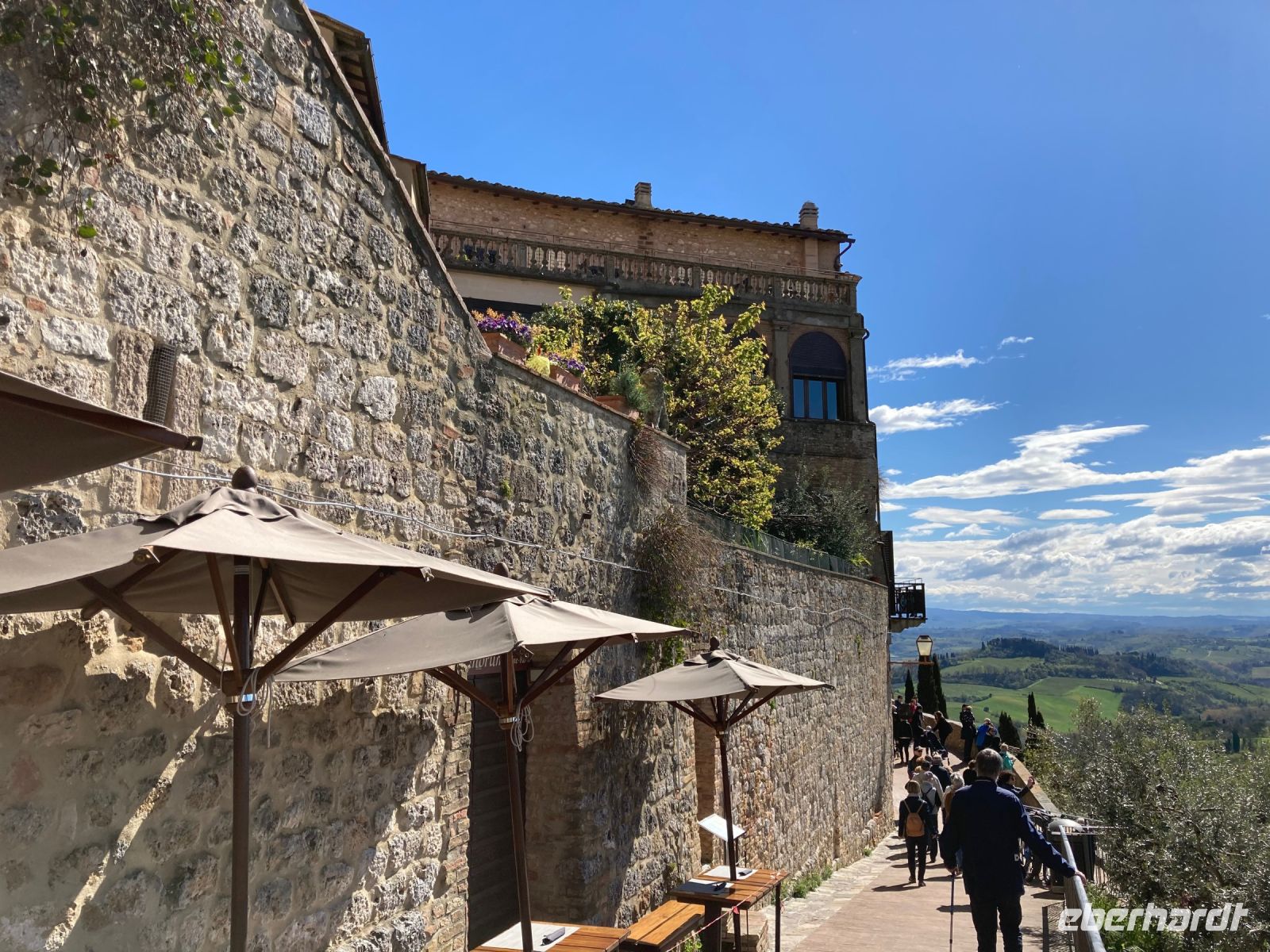 6. Reisetag – Stadtführung in San Gimignano – Aussichtspunkt &ndash; &copy; Andreas Wolfsteller (Eberhardt TRAVEL)