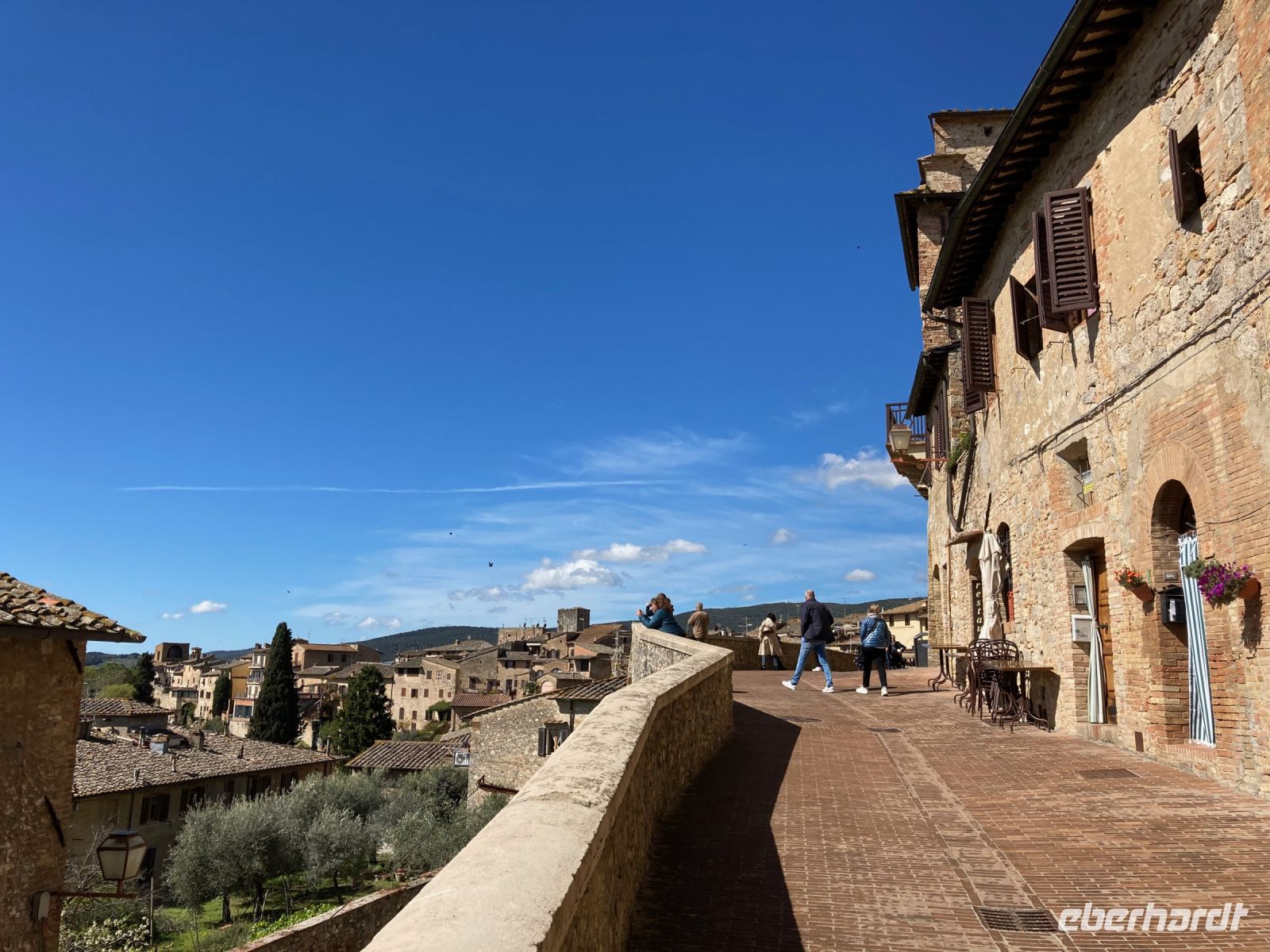 6. Reisetag – Stadtführung in San Gimignano – Aussichtspunkt &ndash; &copy; Andreas Wolfsteller (Eberhardt TRAVEL)