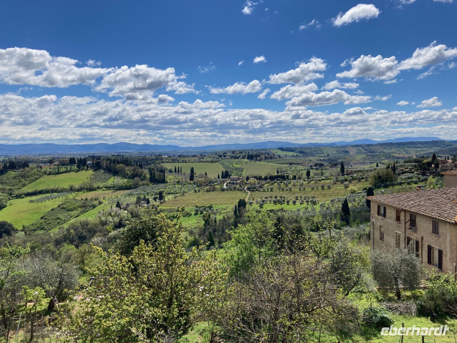 6. Reisetag – Stadtführung in San Gimignano – Aussichtspunkt &ndash; &copy; Andreas Wolfsteller (Eberhardt TRAVEL)