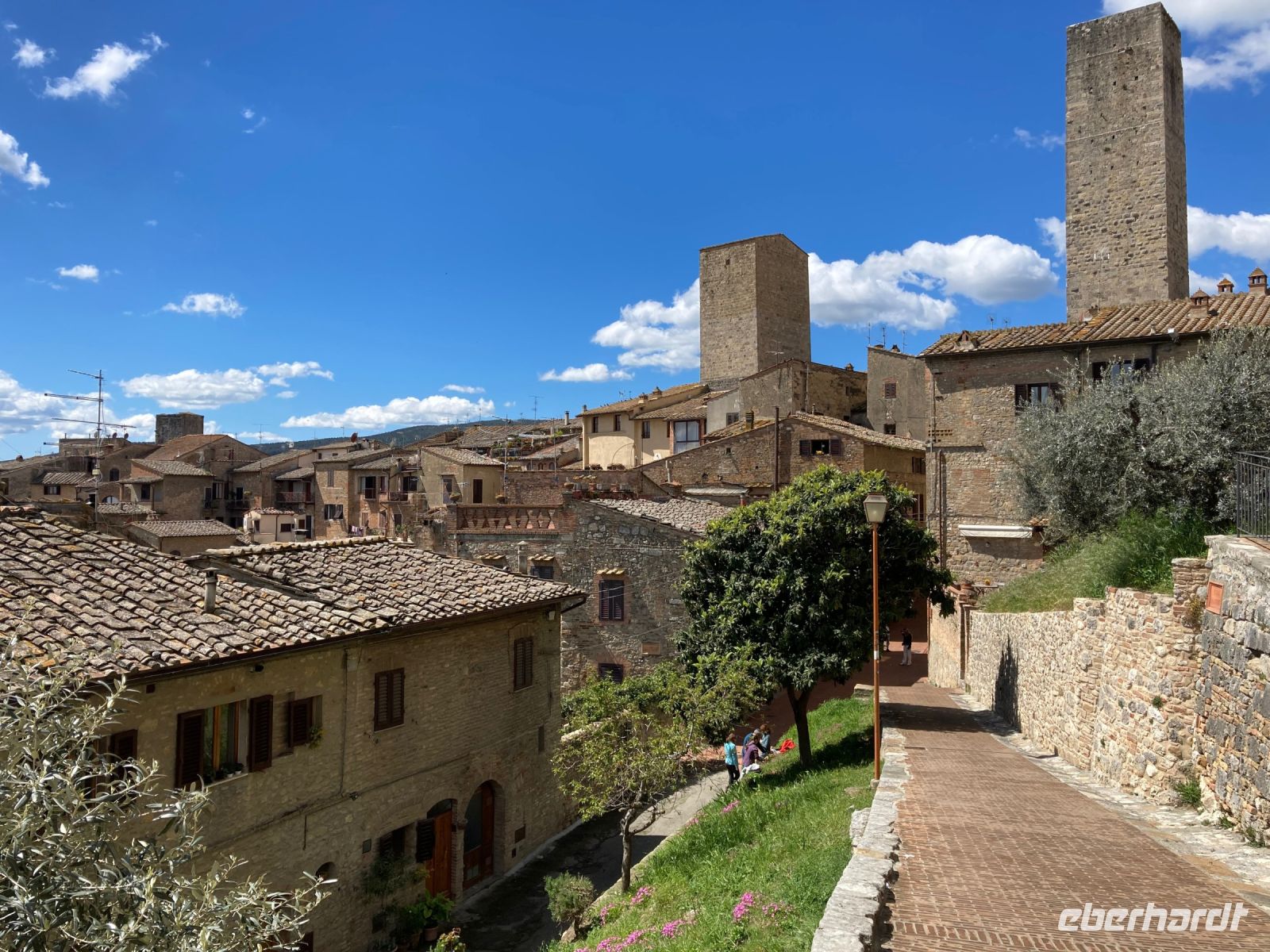 6. Reisetag – Stadtführung in San Gimignano – Aussichtspunkt &ndash; &copy; Andreas Wolfsteller (Eberhardt TRAVEL)