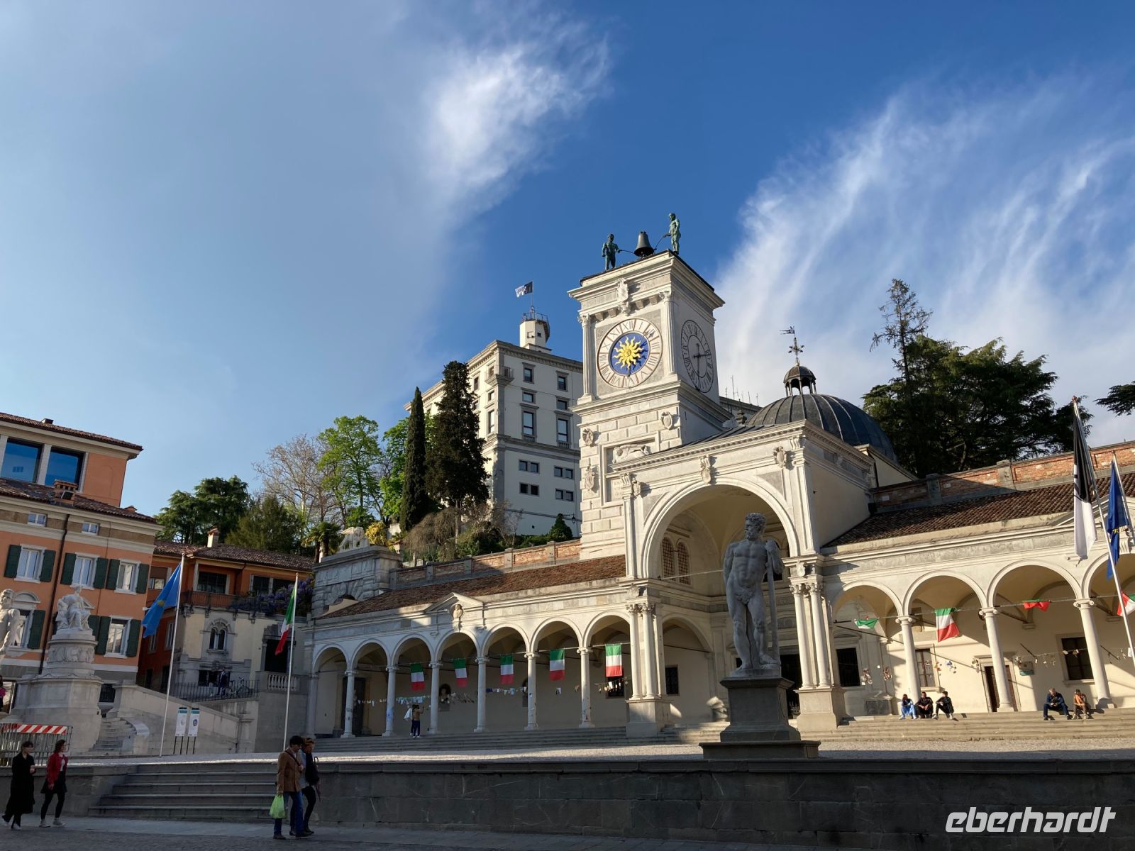 11. Reisetag – Stadtführung in Udine – Piazza della Libertà &ndash; &copy; Andreas Wolfsteller (Eberhardt TRAVEL)
