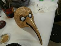 Fertige Pest Maske &ndash; &copy; Ingrid Langer (Eberhardt TRAVEL)