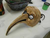 Fertige Pest Maske &ndash; &copy; Ingrid Langer (Eberhardt TRAVEL)