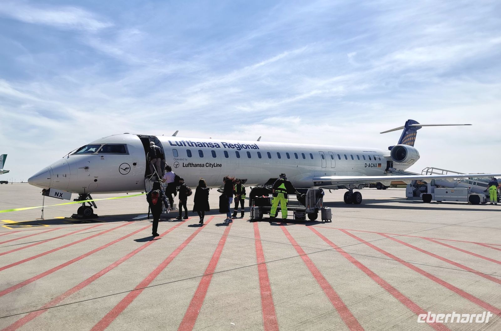 Es geht los, Inlandflug nach München  &ndash; &copy; Simone Willner (Eberhardt TRAVEL)