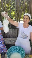 Frischer Cacciocavallo - Käse &ndash; &copy; Heike Jack (Eberhardt TRAVEL)