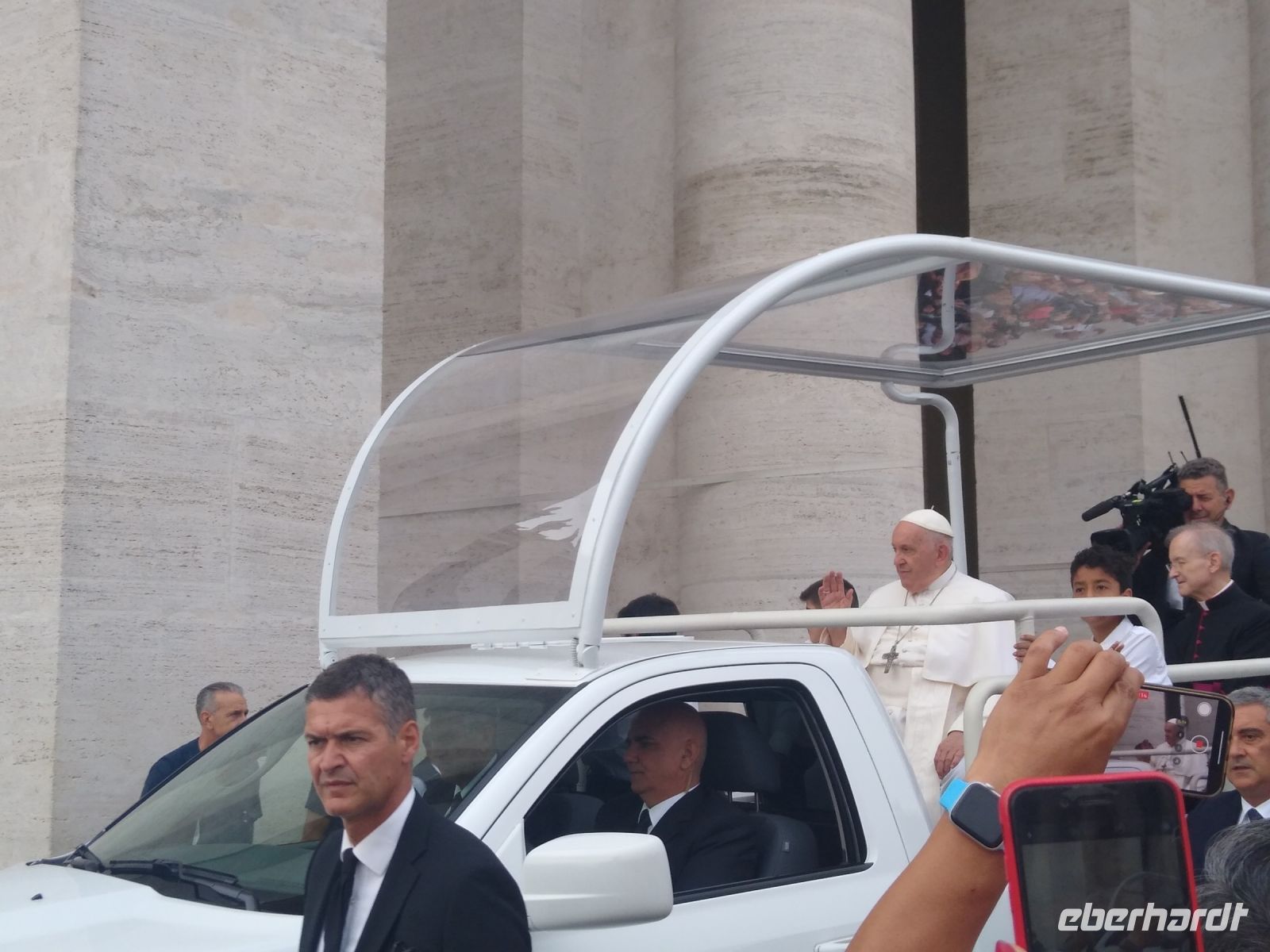 Papstaudienz &ndash; &copy; Johanna König (Eberhardt TRAVEL)