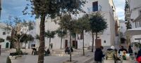 Platz in Polignano a Mare weihnachten Dekoration &ndash; &copy; Anette Rietz (Eberhardt TRAVEL)