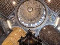 Rom Kuppel im Petersdom &ndash; &copy; Heike Jack (Eberhardt TRAVEL)