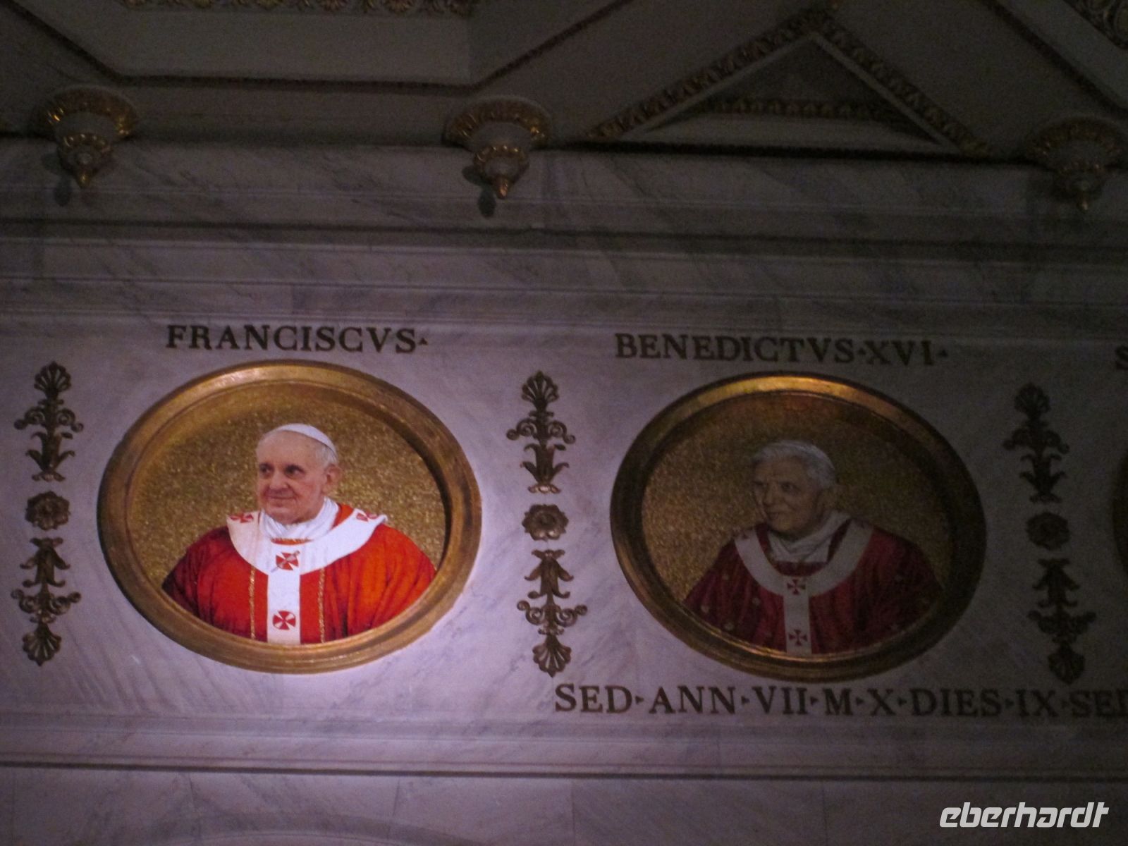 St. Paul vor den Mauern: Papstportraits &ndash; &copy; Heike Heinen (Eberhardt TRAVEL)