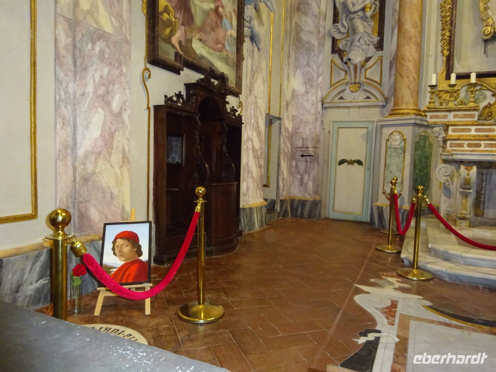 Florenz: Kirche Allerheiligen: Grabmal von Botticelli &ndash; &copy; Inge Bily (Eberhardt TRAVEL)