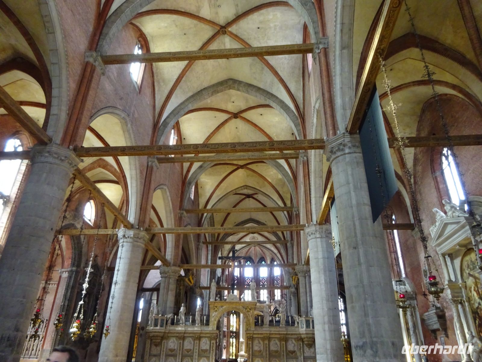Venedig: in der Kirche Santa Maria Gloriosa del Frari &ndash; &copy; Inge Bily (Eberhardt TRAVEL)