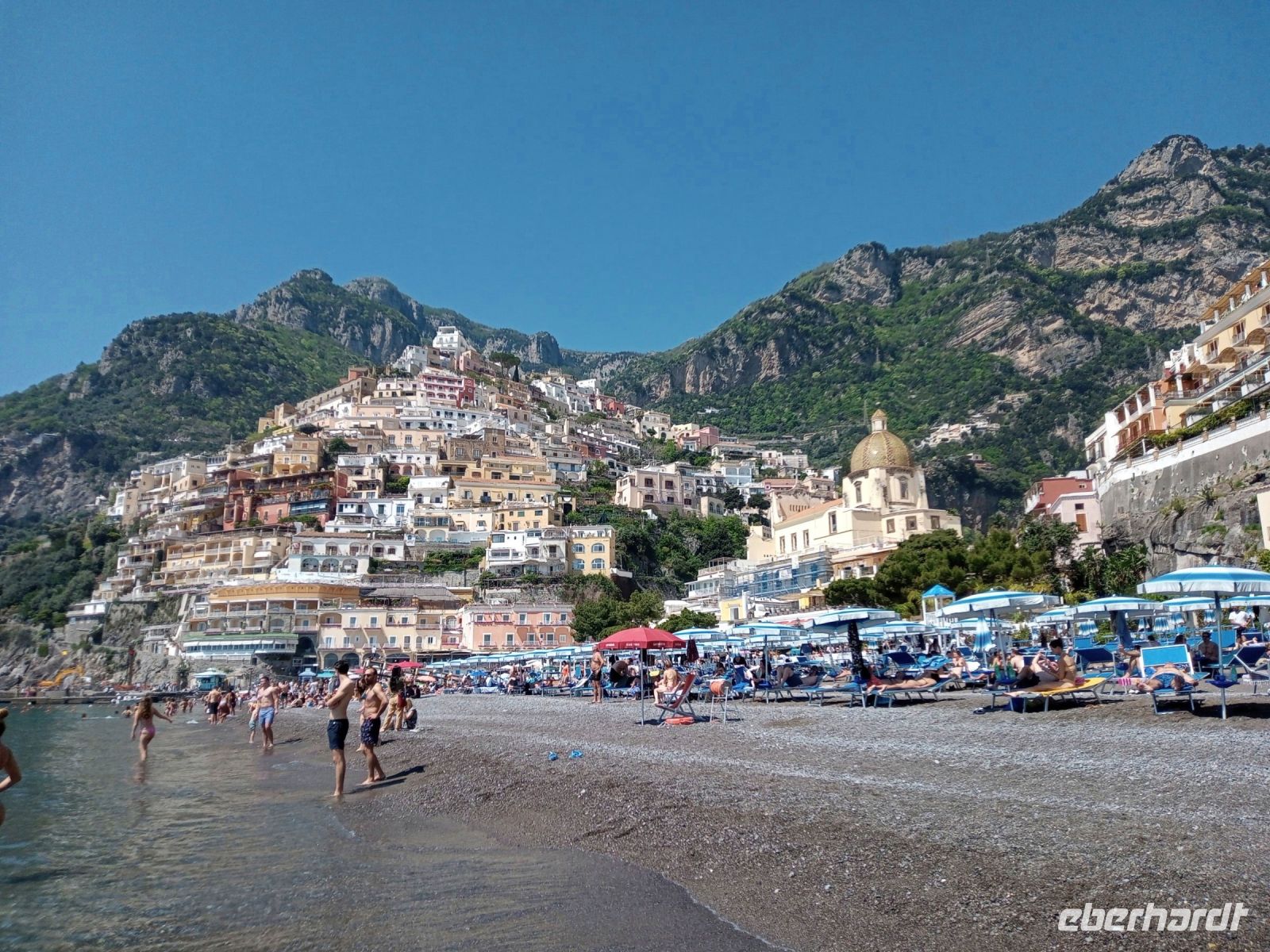 Strand, Positano &ndash; &copy; Monika Cortese (Eberhardt TRAVEL)