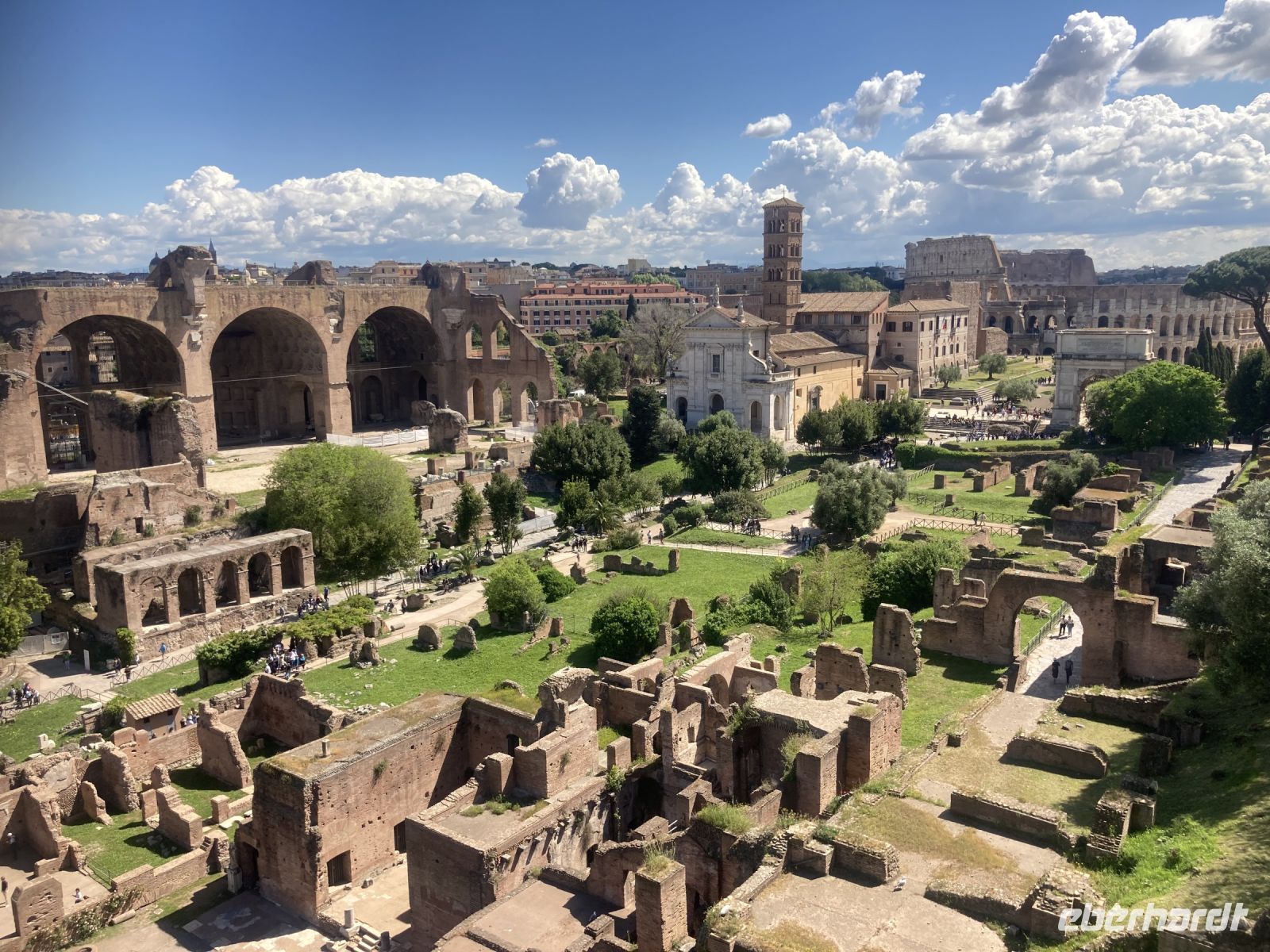 Forum Romaum &ndash; &copy; Mathias Schirmer (Eberhardt TRAVEL)