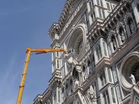 Dom Santa Maria del Fiore, wie am Kölner Dom gibt es auch hier ständig etwas auszubessern. &ndash; &copy; Vivian Kreft (Eberhardt TRAVEL)