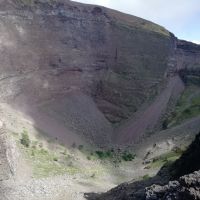 Blick in den Krater