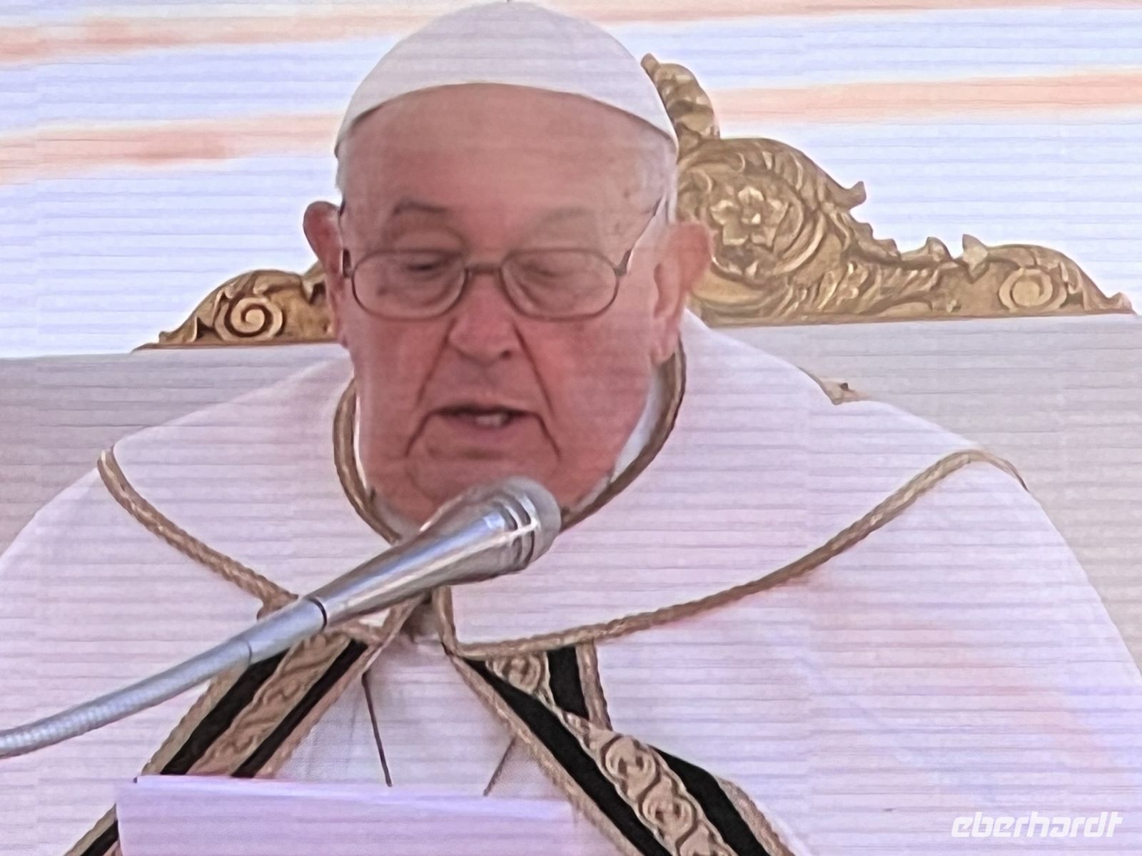 Papst Franziskus &ndash; &copy; Philipp Schmitz (Eberhardt TRAVEL)
