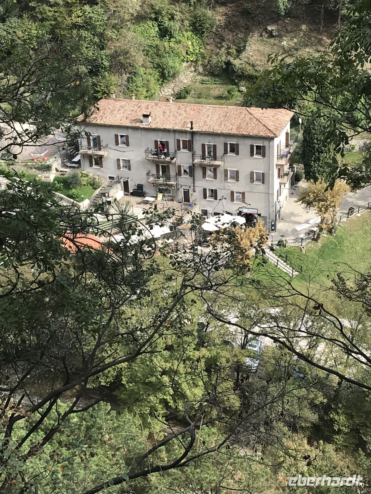 Wanderreise am Gardasee 13.10.24 Alte Mühle ursprüngliche heute Hotel -la Milanesa- &ndash; &copy; Renate Schuster (Eberhardt TRAVEL)