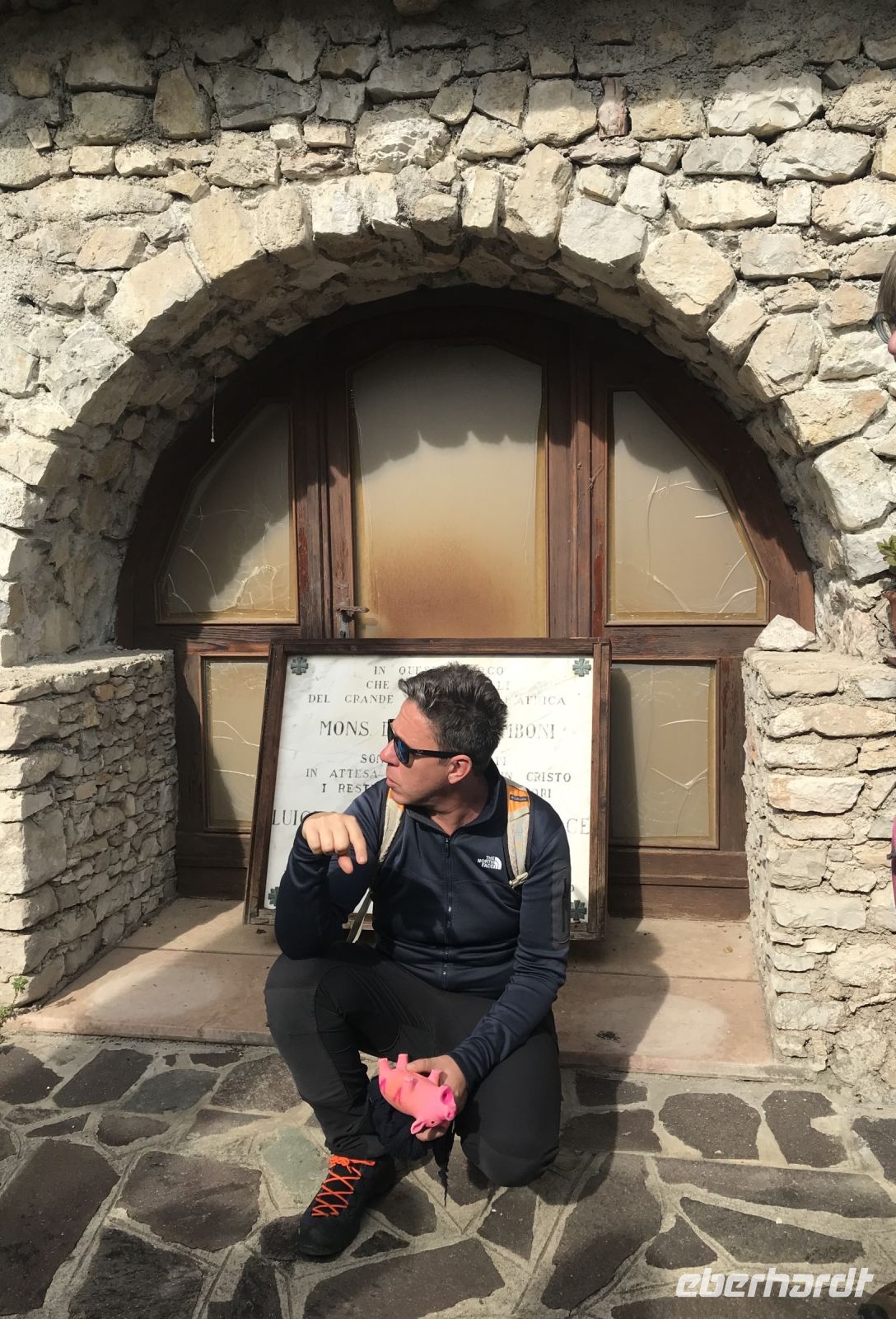 Wanderreise am Gardasee 13.10.24 Am Geburtshaus Comboni &ndash; &copy; Renate Schuster (Eberhardt TRAVEL)