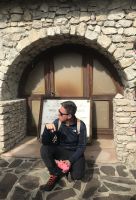 Wanderreise am Gardasee 13.10.24 Am Geburtshaus Comboni &ndash; &copy; Renate Schuster (Eberhardt TRAVEL)