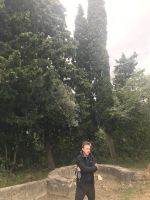Wanderreise am Gardasee 16.10.2024  - Wanderung auf dem Monte Brione- Bogi- Erläuterungen zur Frestungsanlage &ndash; &copy; Renate Schuster (Eberhardt TRAVEL)