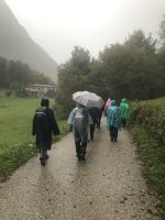 Wanderreise Italien 18.10.2024 Wanderung von Ballion zum Bergsee Tenno -auf geht's &ndash; &copy; Renate Schuster (Eberhardt TRAVEL)