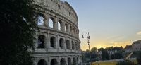 erster Sonnenuntergang in Rom &ndash; &copy; Marlies Thrum (Eberhardt TRAVEL)