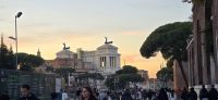 Erster Sonnenuntergang in Rom &ndash; &copy; Marlies Thrum (Eberhardt TRAVEL)