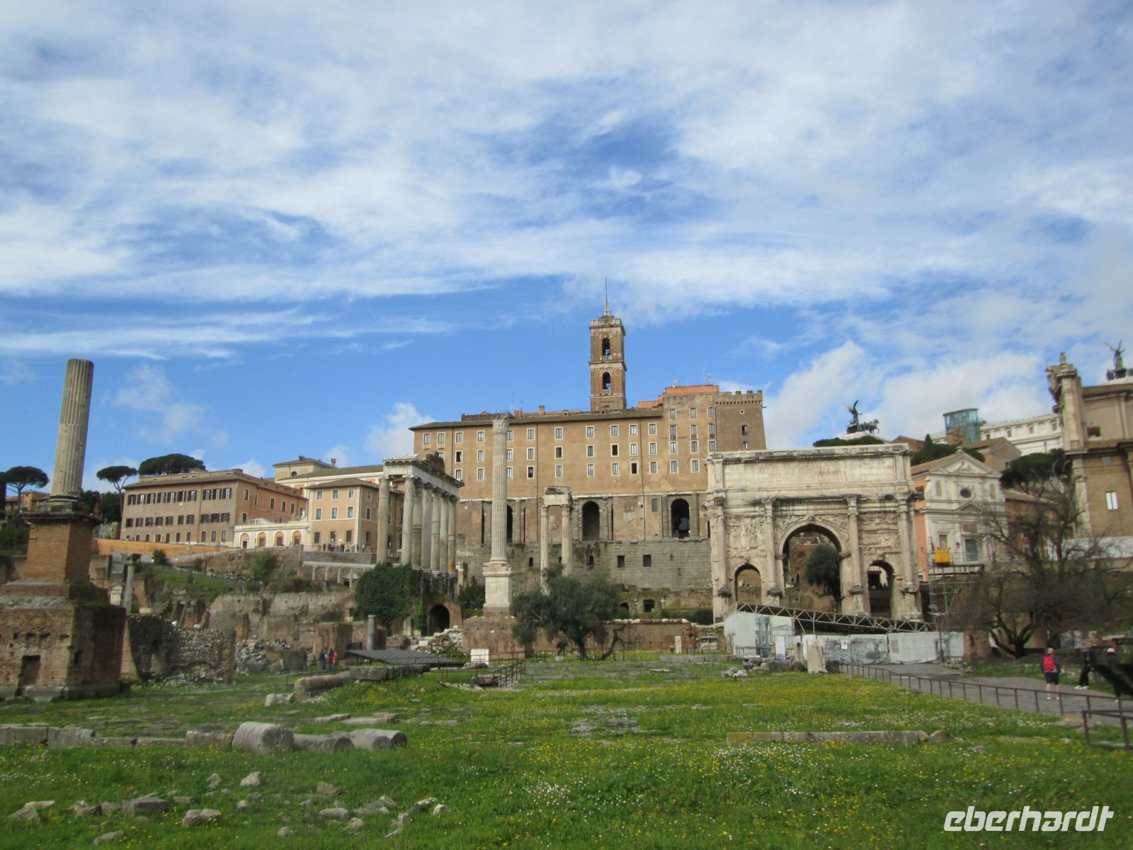 Forum Romanum mit Hauptrathaus &ndash; &copy; Heike Heinen (Eberhardt TRAVEL)