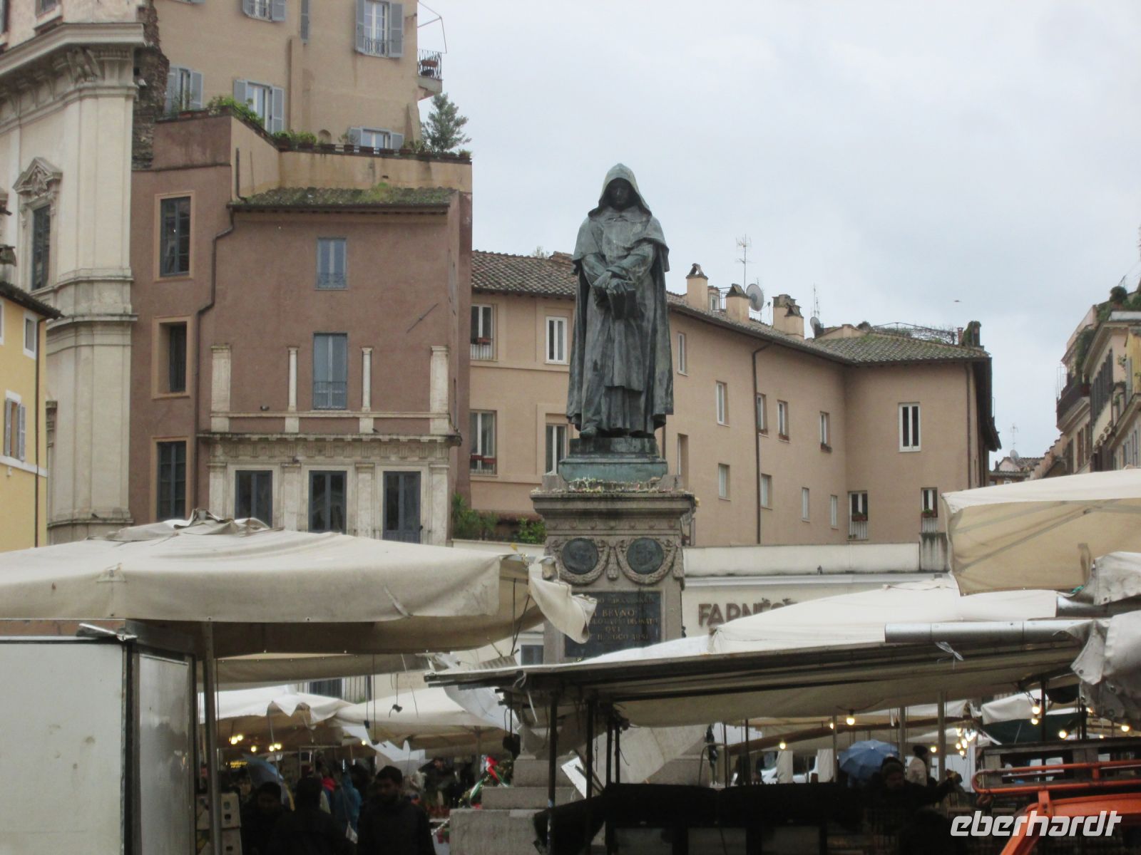 Giordano Bruno auf dem Campo die Fiori &ndash; &copy; Heike Heinen (Eberhardt TRAVEL)