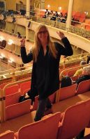 Heike im Teatro Malibran  &ndash; &copy; Heike Jack (Eberhardt TRAVEL)