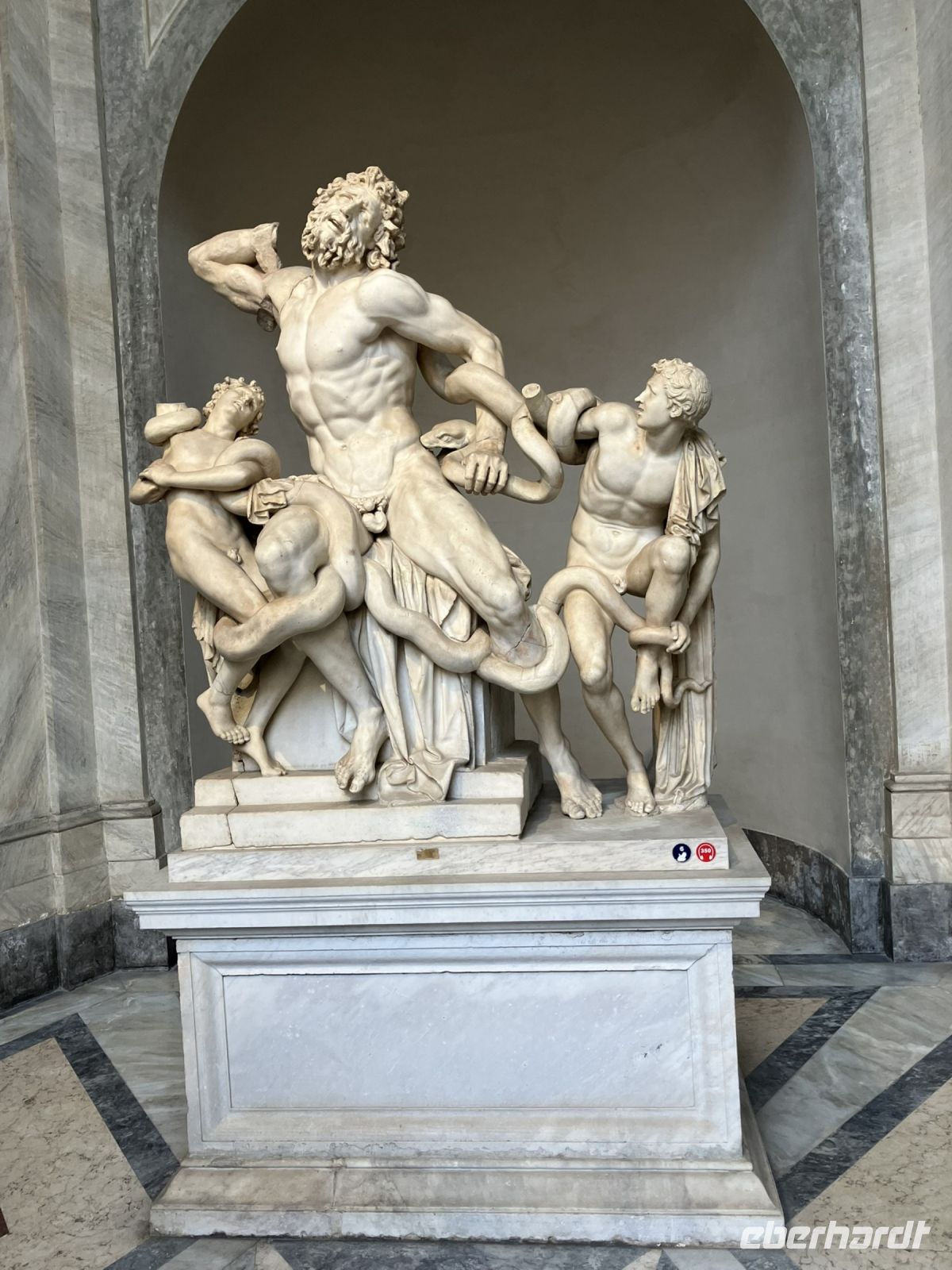 Anbetungswürdig die Laokoongruppe &ndash; &copy; Irmela Körner (Eberhardt TRAVEL)
