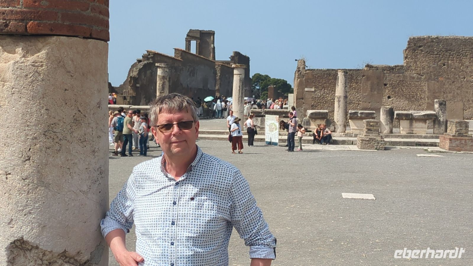 auf dem Forum von Pompeji &ndash; &copy; Günter Thomas Menzel (Eberhardt TRAVEL)